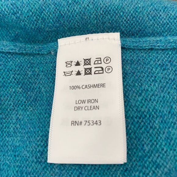 Tahari 100% 2-ply cashmere soft relaxed sweater size S - Picture 4 of 8
